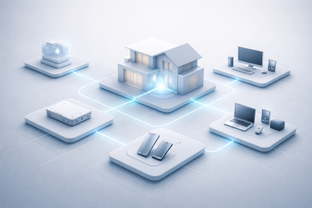 Secure home network design with segmentation